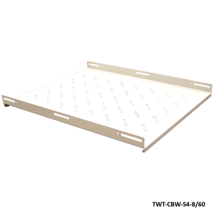 Reinforced shelf for wall enclosures